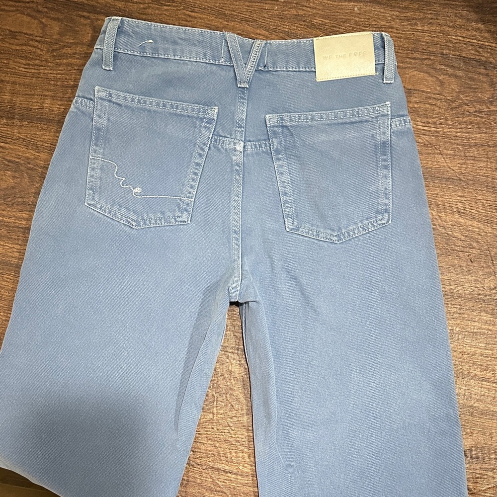Free People Deep Trance Dropped Boyfriend Jeans - Size 25 - Picture 5 of 10